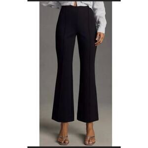Anthropologie Maeve The Margot Kick-Flare Cropped Pants
